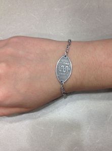 Things are complicated between me and my bracelet. 