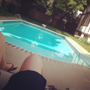 Summer can't be that bad. And yes, I realize that this isn't a particularly attractive leg picture; my apologies.