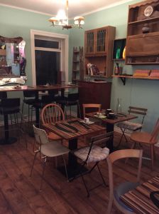 Here's the restaurant in which I gorged myself on fish. I think it was called Fish Restaurant (or something like that). 