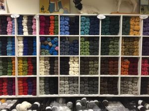 My sheep sweater may have been acrylic, but this yarn certainly wasn't.